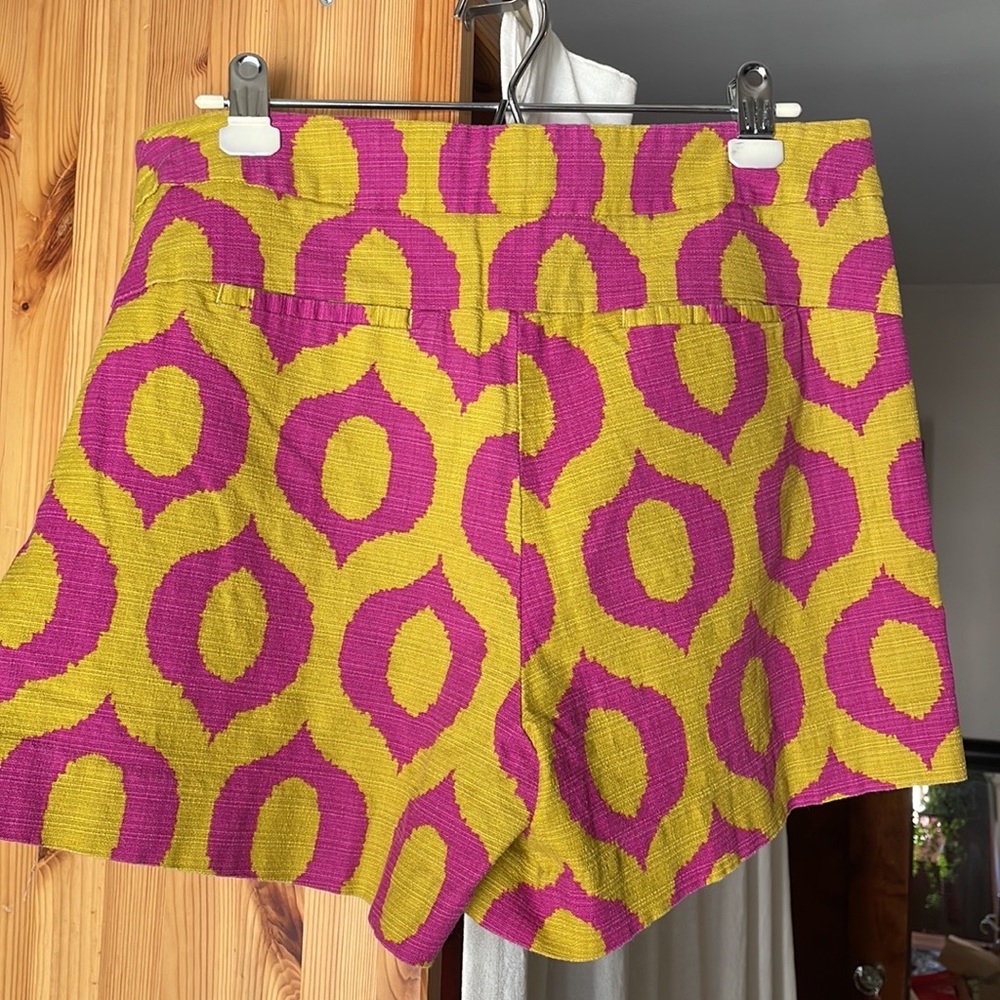 Cartonnier Anthropologie high waisted geometric shorts